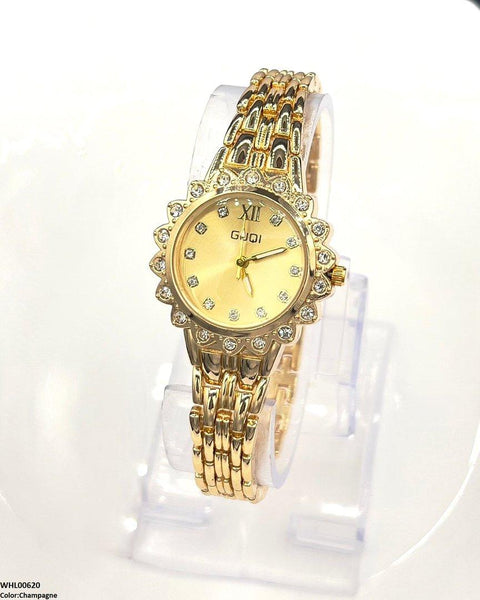 WHL00620 HWR Flower Round Dial Women's Watch - WHL