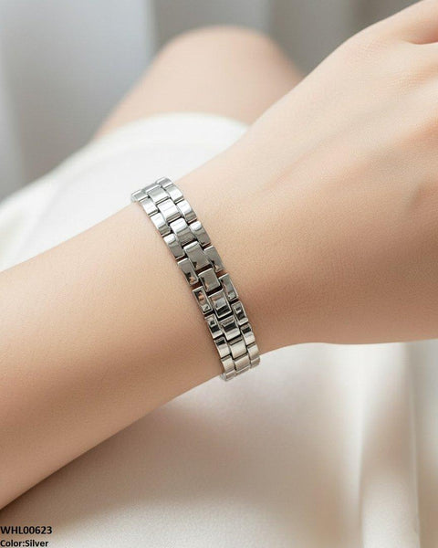 WHL00623 HWR Round Heart Bracelet Women's Watch - WHL