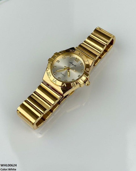 WHL00624 HWR Round Stone Dial  Women's Watch - WHL
