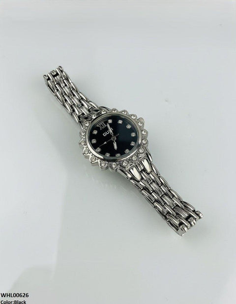 WHL00626 HWR Round Stone Dial Women's Watch - WHL
