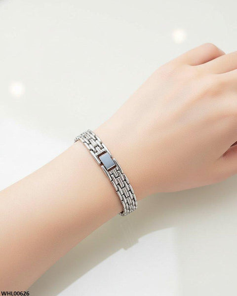 WHL00626 HWR Round Stone Dial Women's Watch - WHL