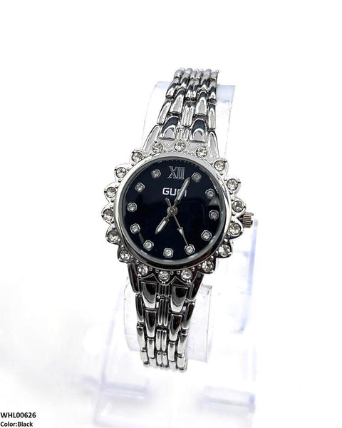 WHL00626 HWR Round Stone Dial Women's Watch - WHL