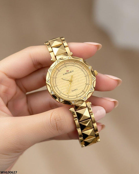 WHL00627 HWR Round Dial Women's Watch - WHL