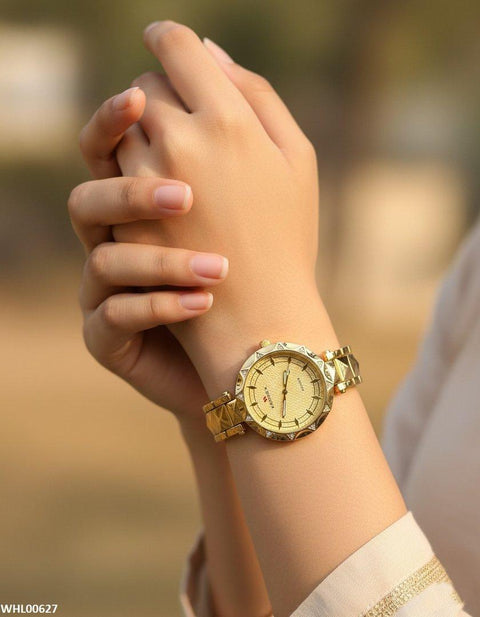 WHL00627 HWR Round Dial Women's Watch - WHL