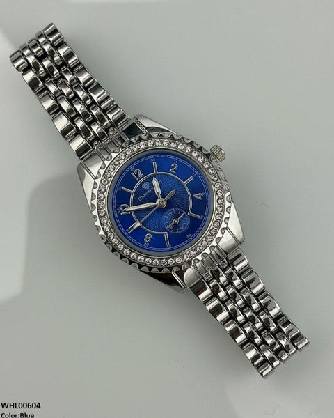 WHL00604 HWR Round Number's Dial Women's Watch - WHL