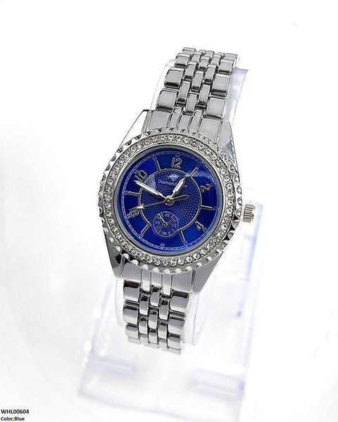 WHL00604 HWR Round Number's Dial Women's Watch - WHL