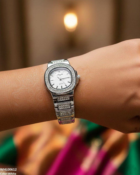 WHL00612 HWR Round Mini Dial Women's Watch - WHL