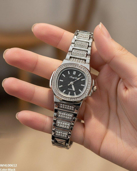 WHL00612 HWR Round Mini Dial Women's Watch - WHL