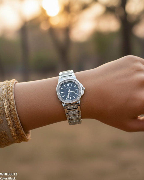 WHL00612 HWR Round Mini Dial Women's Watch - WHL