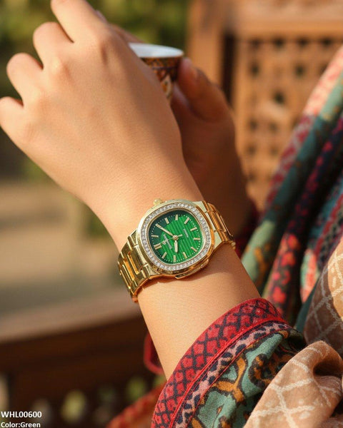 WHL00600 HWR Round Dial Women's Watch - WHL