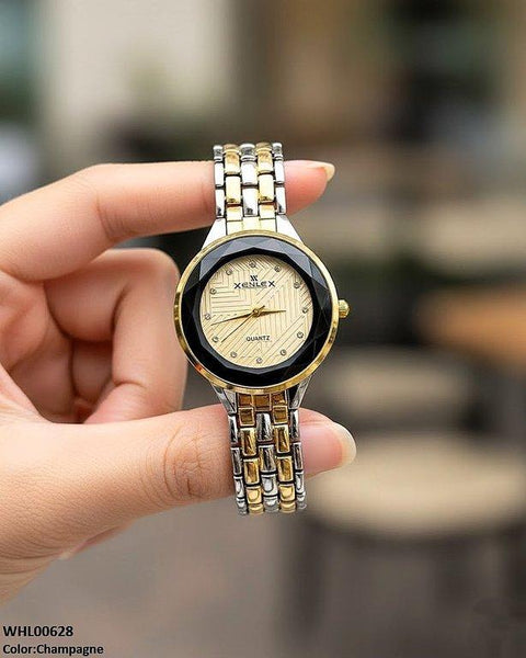 WHL00628 ZWA Round Two Tone Women's Watch - WHL