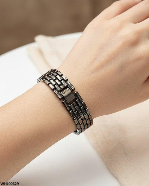 WHL00629 ZWA Round Stone Dial Women's Watch - WHL