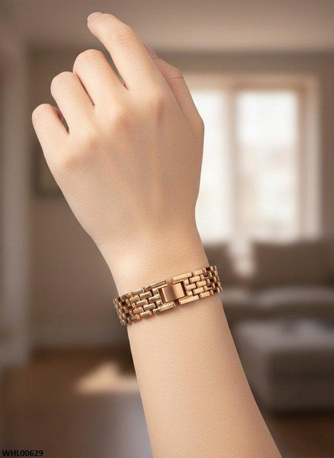 WHL00629 ZWA Round Stone Dial Women's Watch - WHL