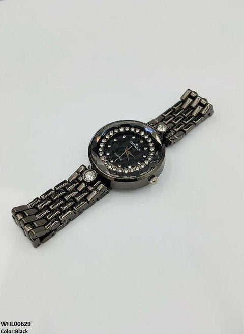 WHL00629 ZWA Round Stone Dial Women's Watch - WHL