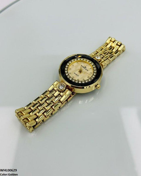 WHL00629 ZWA Round Stone Dial Women's Watch - WHL