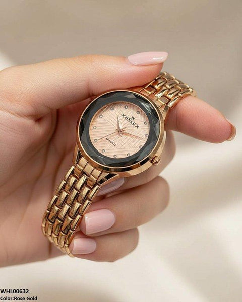 WHL00632 ZWA Round Bezel Women's Watch - WHL