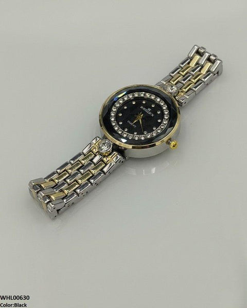 WHL00630 ZWA Round Stone Dial Women's Watch - WHL
