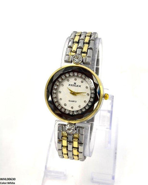 WHL00630 ZWA Round Stone Dial Women's Watch - WHL