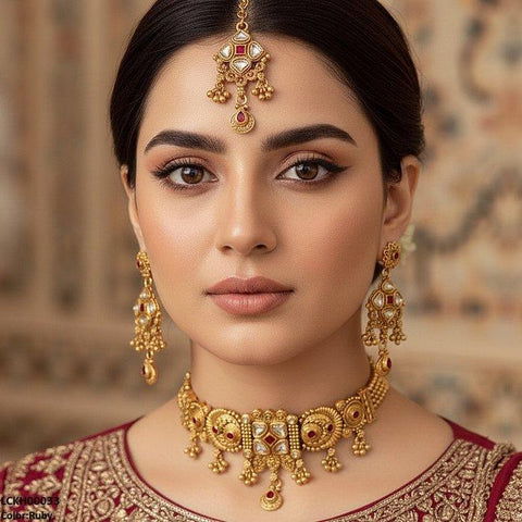 LCKH00033 ANI Square/Tear Drop Choker Set - LCKH