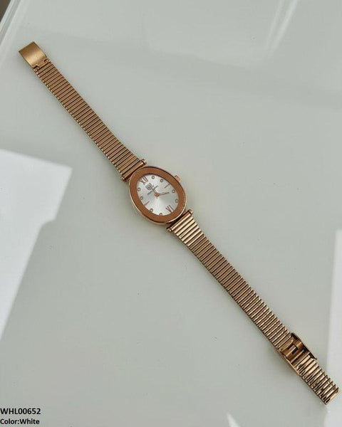 WHL00652 ZWA Oval Shafal Chain Women's Watch - WHL