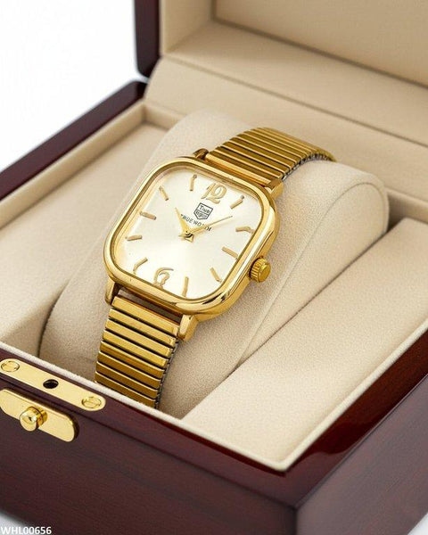 WHL00656 ZWA Square  Shafal Chain Women's Watch - WHL