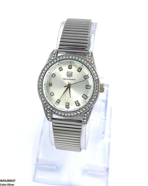 WHL00647 ZWA Round Stone Shafal Chain Women's Watch - WHL