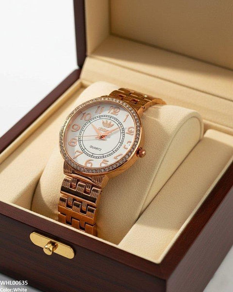 WHL00635 IWA Round Numbering Dial Women's Watch - WHL