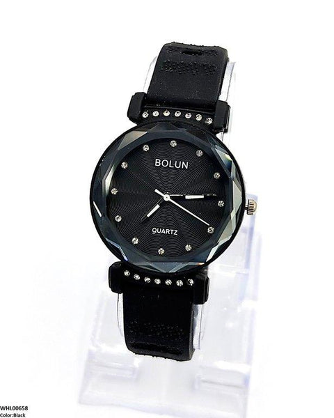 WHL00658 ZWA Round Stone Dial Women's Watch - WHL