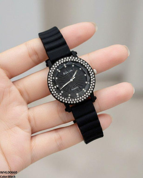 WHL00660 ZWA Round Stone  Women's Watch - WHL