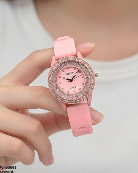 WHL00661 ZWA Round Stone  Women's Watch - WHL