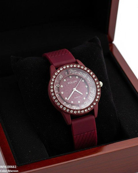 WHL00661 ZWA Round Stone  Women's Watch - WHL