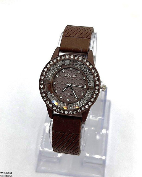 WHL00661 ZWA Round Stone  Women's Watch - WHL
