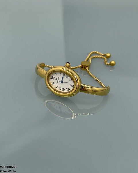 WHL00663 HWR Oval Dial Bracelet Women's Watch - WHL