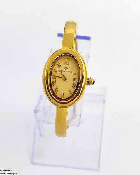 WHL00663 HWR Oval Dial Bracelet Women's Watch - WHL