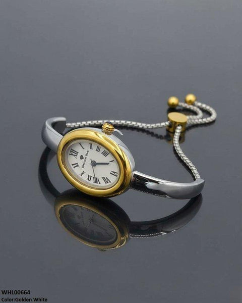 WHL00664 HWR Oval Dial Bracelet Women's Watch - WHL