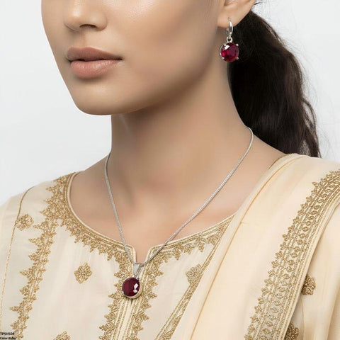 TPSH504 WKO Round Pendant Set