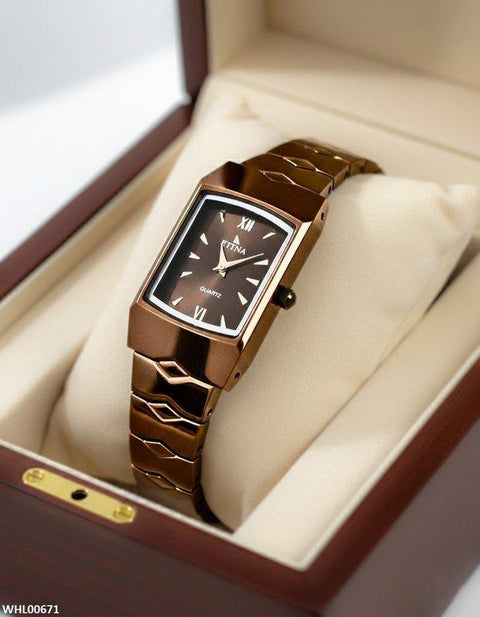 WHL00671 HWR Square Dial Women's Watch - WHL