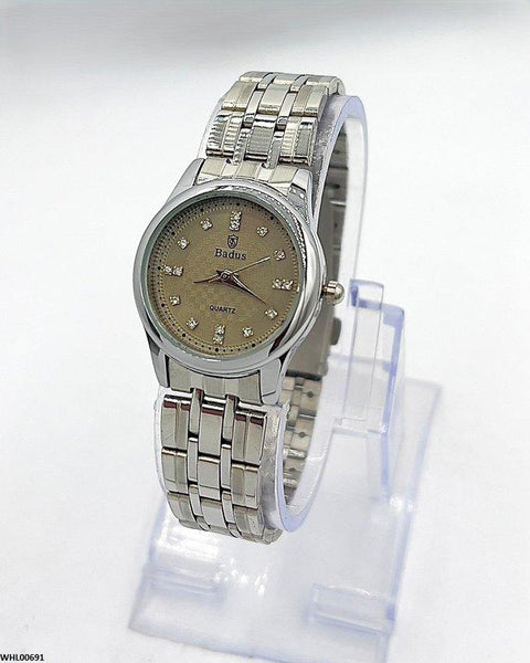 WHL00691 ZWA Round Stone Dial Women's Watch - WHL