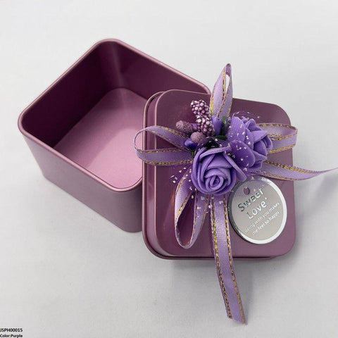 JSPH00015 ABS Tin Square Gift Box - JSPH