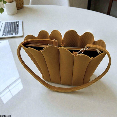 HBGP00090 Velvet Shell Ladies Handbag - HBGP