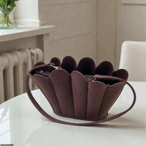 HBGP00089 Velvet Shell Ladies Handbag - HBGP