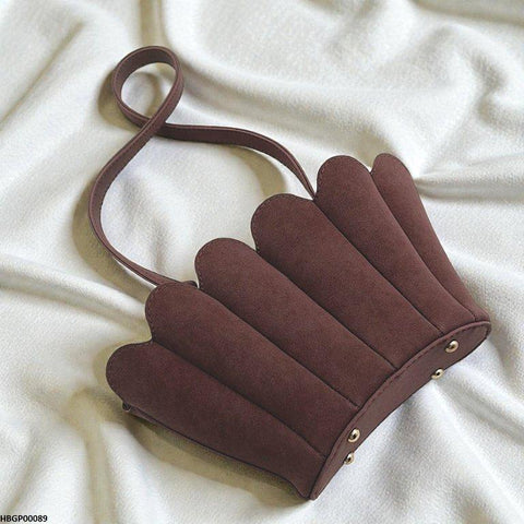 HBGP00089 Velvet Shell Ladies Handbag - HBGP