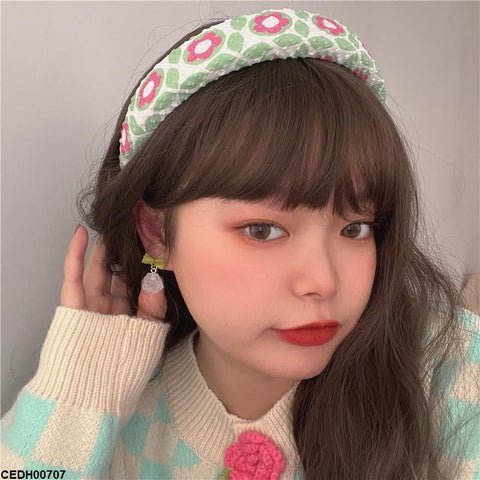CEDH00707 YQG Bow Flower Drop Earrings - CEDH