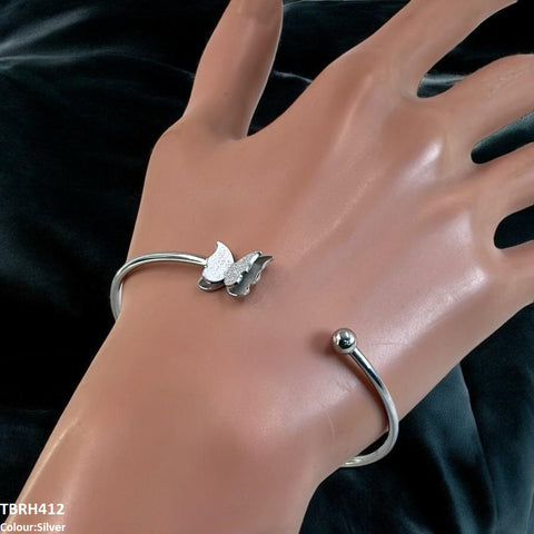 TBRH412 QWN Double Butterfly Bracelet Adjustable - TBRH