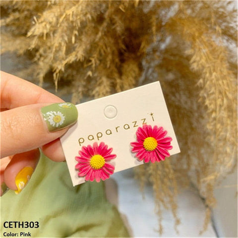 CETH303 SIQ Colorful Flower's Tops Pair - CETH