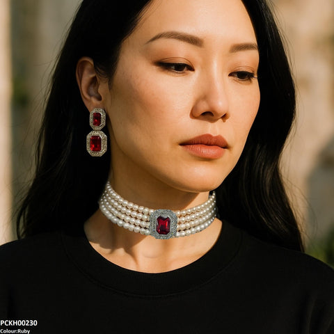 PCKH00230 SDQ Rectangle Choker Set - PCKH