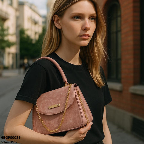 HBGP00026 Arched Ladies Hand Bag - HBGP