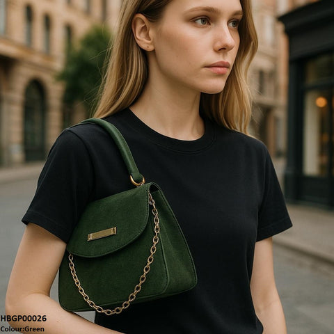 HBGP00026 Arched Ladies Hand Bag - HBGP