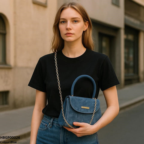 HBGP00026 Arched Ladies Hand Bag - HBGP