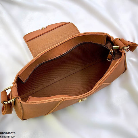 HBGP00028 Aria Flap Armpit Ladies Handbag
